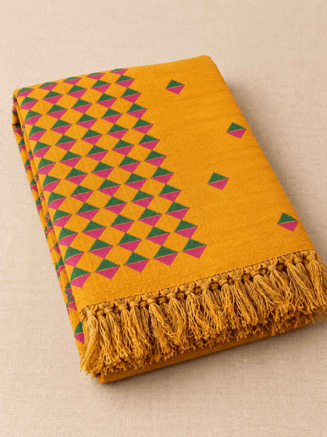Marigold, Split Diamond folded