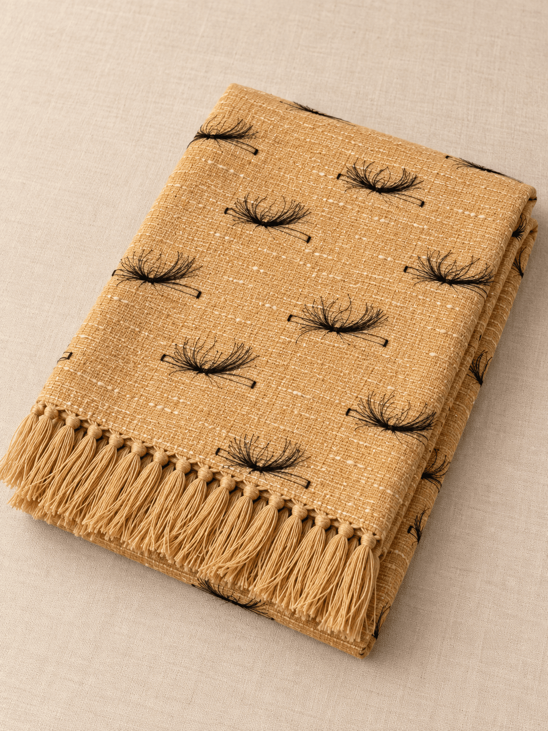 Sand, Black Tuft folded