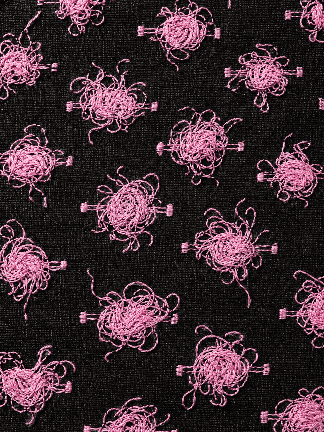 Close-up of the weave on the Jet, Pink Blossom