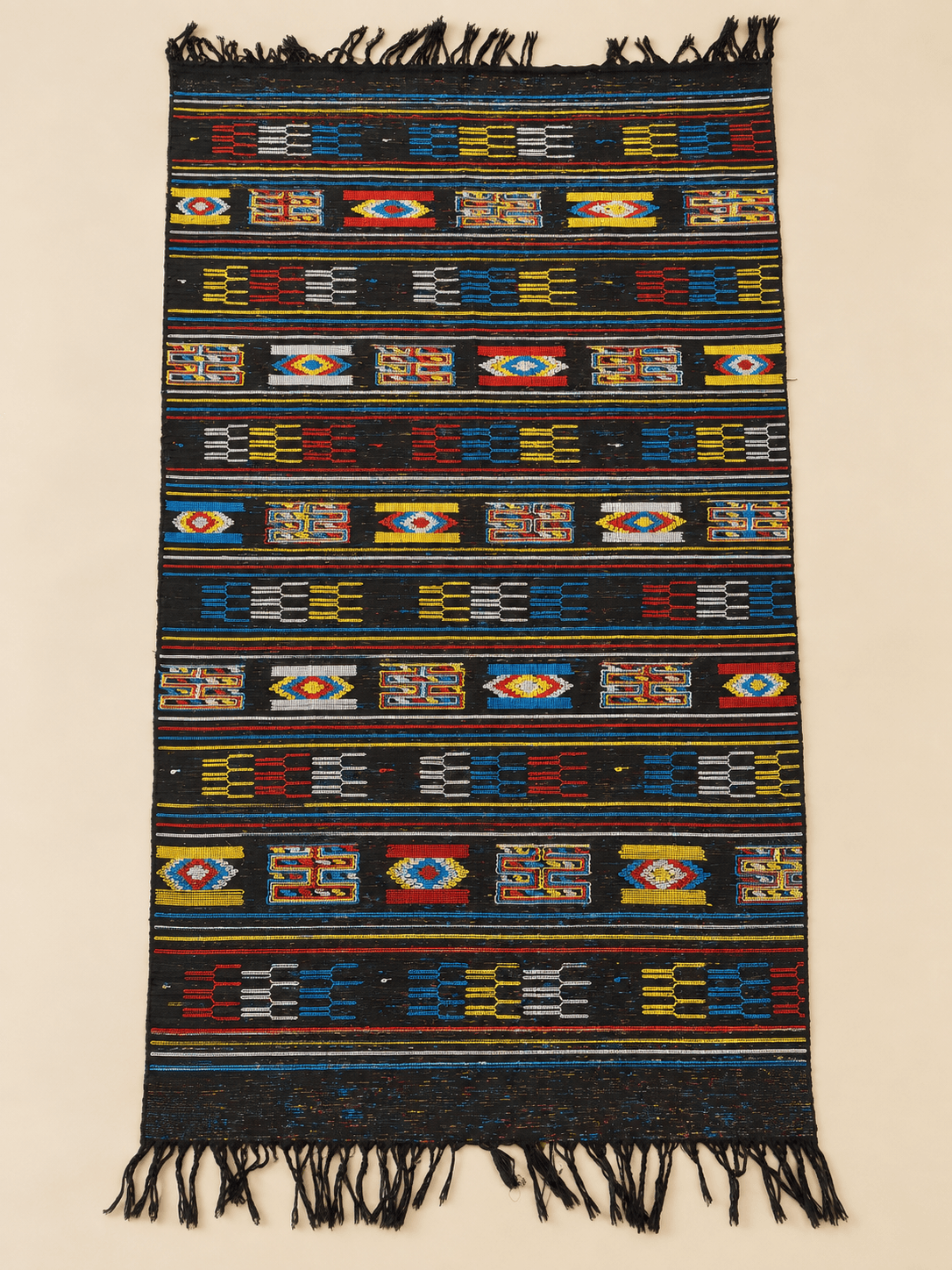 Ebony, Diamond & Key, laid flat to show the full length